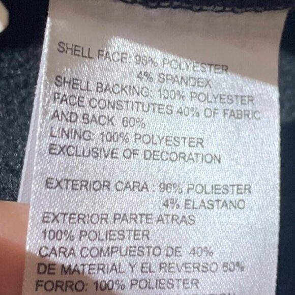 NFL New York Jets Performance Jacket Black Size Medium - Picture 13 of 14